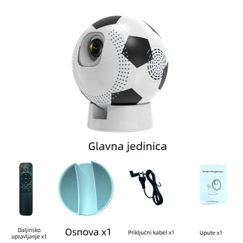 Q8 kućni projektor s Androidom i Wi-Fi, 720P rezolucija, 160 lm svjetlina