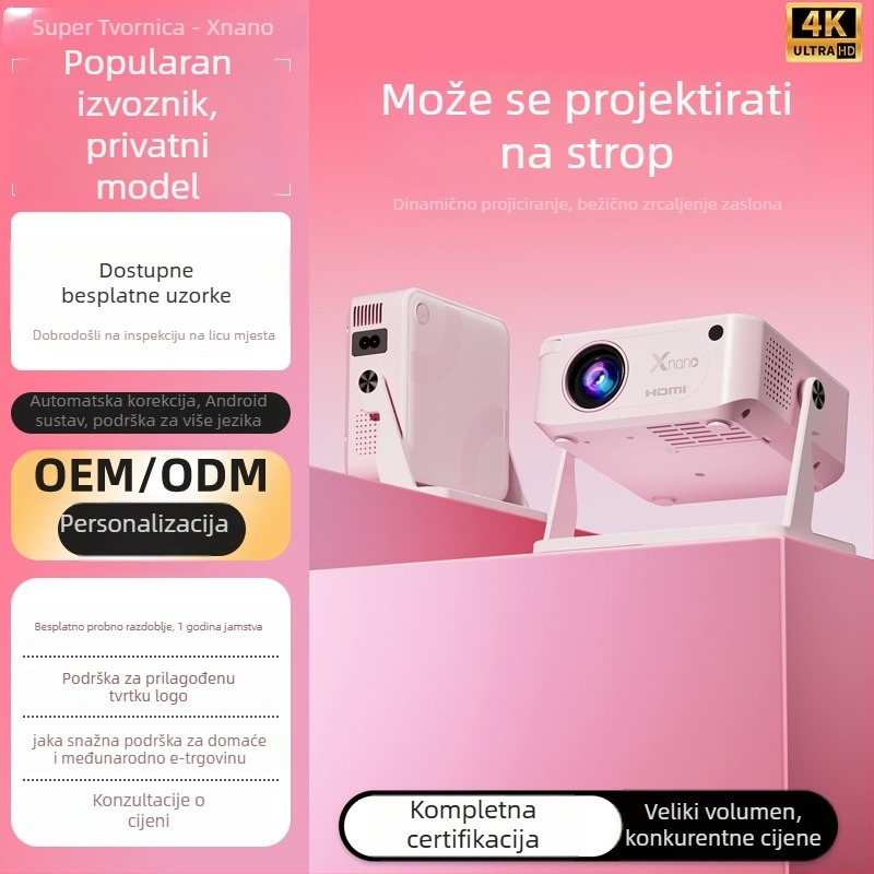 xnano HA109 Prijenosni projektor - LCD, 720P rezolucija, 40W, svjetlina 150