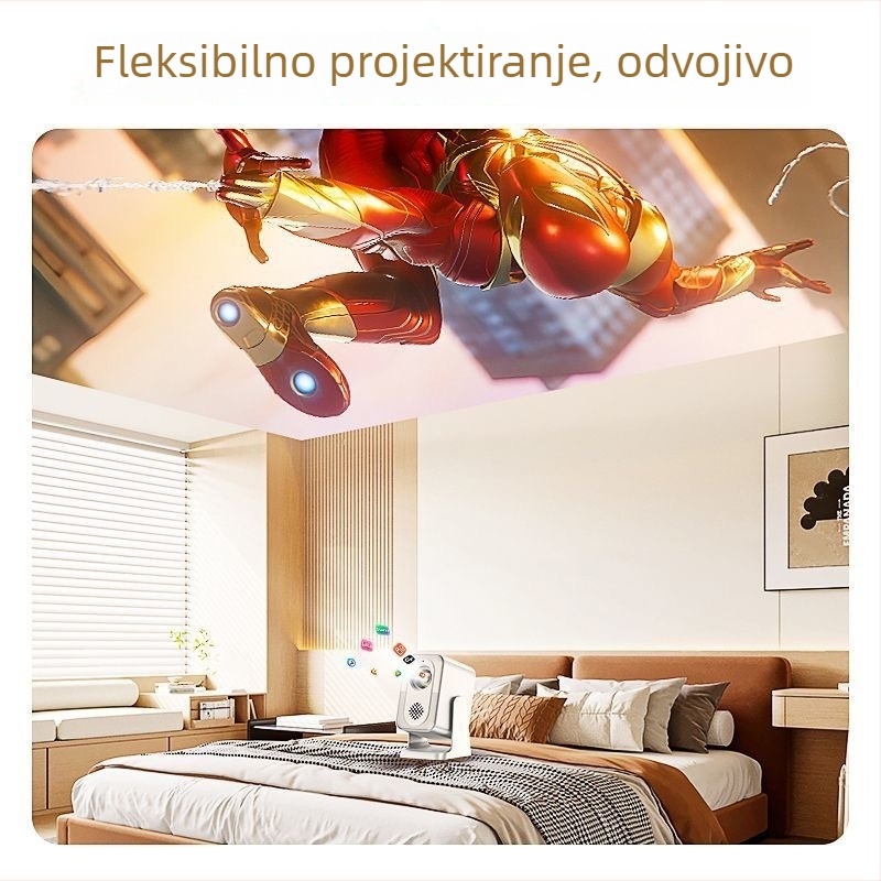 Kućni projektor, 60W, rezolucija 1280x720, 3C certifikat (2024200903003037)