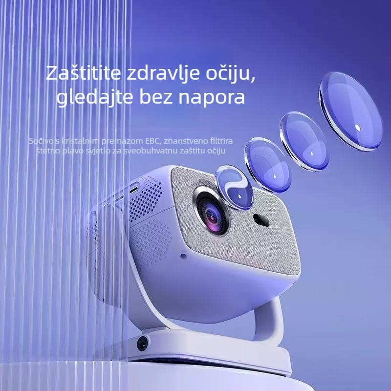 Prijenosni projektor — 1080p (1920x1080), 5000 lm, 80W, 3C certifikat, Energetska klasa I