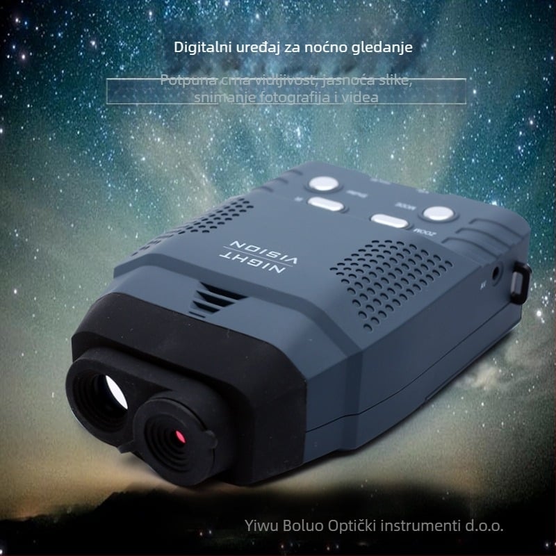 Ručni digitalni noćni monocular s fotografiranjem/video snimanjem, infracrveno, dnevno/noćno dvostruka upotreba, HD