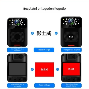 Zapisnik za policiju, nosiv na prsa, noćno vidjenje i infracrvena kamera; CMOS senzor, 2,0-inčni LCD, MicroSD kartica, trajanje baterije 14 sati, USB 2.0/Type-C