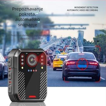 Tijelo kamera za provoz s 4K, otporna na eksplozije, dugotrajna baterija, noćni način snimanja, ultra-širokokutni objektiv