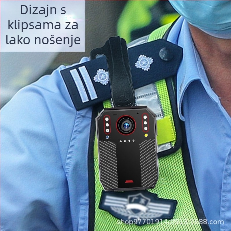 Tijelo kamera za provoz s 4K, otporna na eksplozije, dugotrajna baterija, noćni način snimanja, ultra-širokokutni objektiv