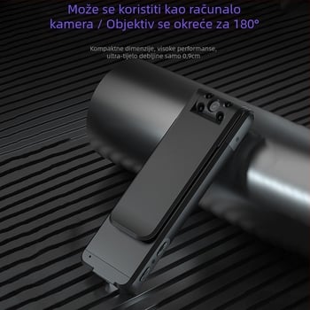 Policijska kamera za nošenje s 1080p videom, noćnim vidom, MicroSD pohrana, USB 2.0, elektronička stabilizacija