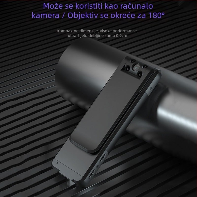 Policijska kamera za nošenje s 1080p videom, noćnim vidom, MicroSD pohrana, USB 2.0, elektronička stabilizacija