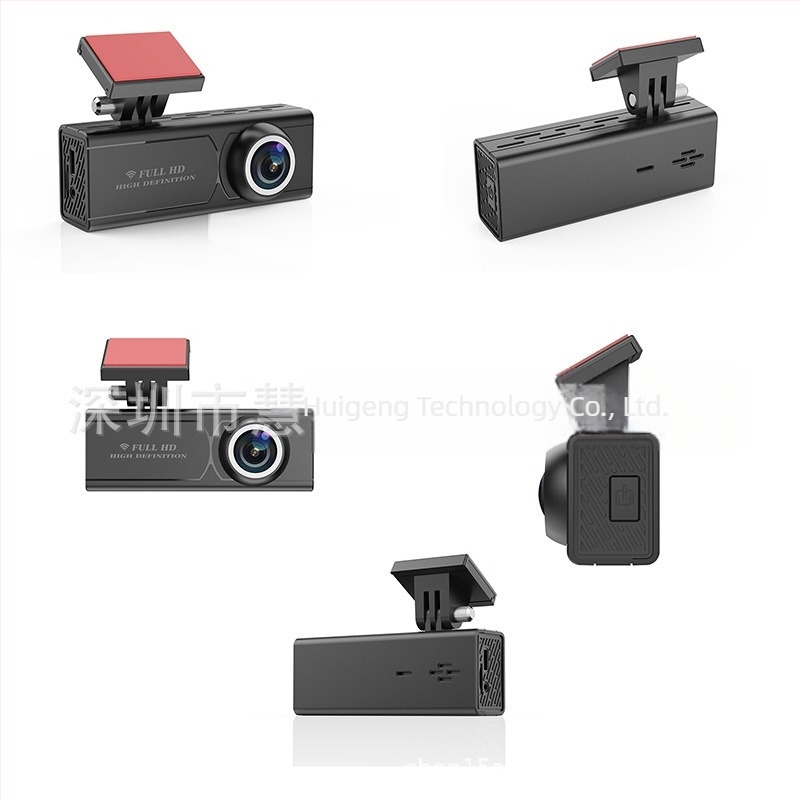 Dash cam s AI glasovnim upravljanjem i WiFi, 1080p noćni prikaz, 170° široki kut, petlja snimanja