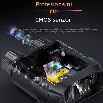 FNIRSI NVS-40 4K infracrveno noćno vidno uređaj, prijenosni za vanjsku upotrebu