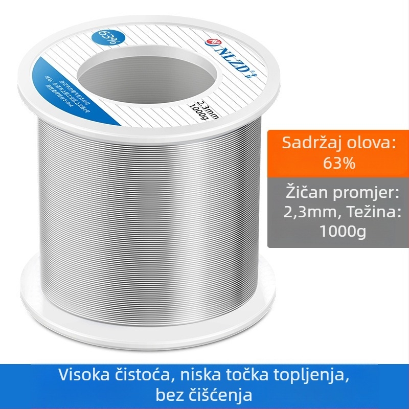 Niu Li žica za lemljenje s rosinovim jezgrom, s olovom, visoka čistoća, niska točka topljenja