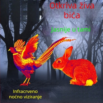 Infracrveni uređaj za noćno viđenje za promatranje ptica s visokom rezolucijom snimke