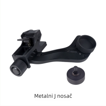 PVS-14 metalni držač noćnog vida s J-Arm adapterom za kacigu - infracrveno noćno vidno, objektiv 8 mm, povećanje 6X-10X, težina 110 g