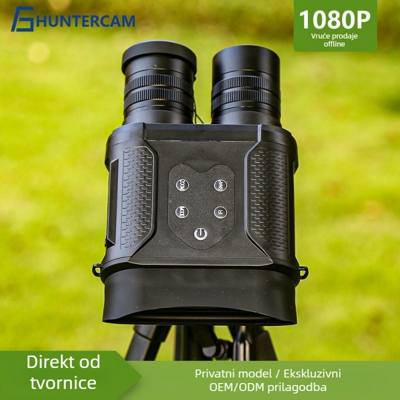 Infracrveni noćni binokular – ručni uređaj, povećanje 3.5–7x, objektiv 31 mm, domet 500–800 m, video 1080P/720P, težina 0.65 kg