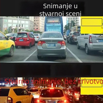 5-inčni IPS zaslon, 1296P Ultra HD dash kamera s zvjezdanim noćnim vidom, petlja snimanja i obrnuta slika