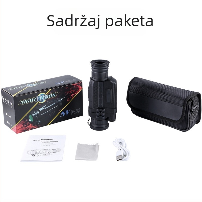 Maifeng NV0535 vanjski monokular digitalni noćni vid infracrveni, ne-termijski prikaz