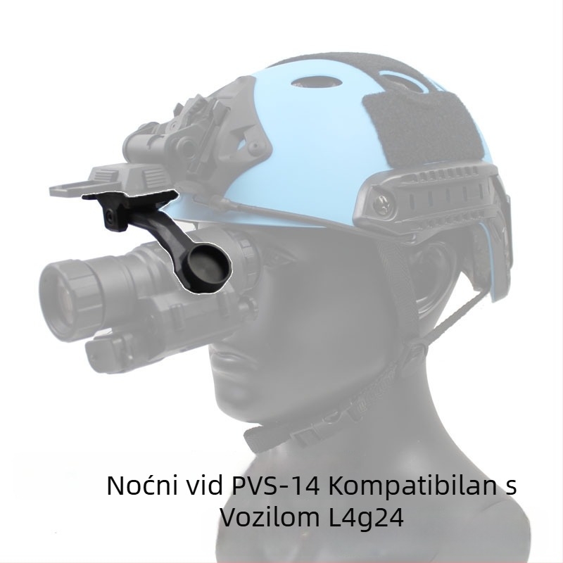 J-Arm za PVS14 uređaj za noćno viđenje, najlon monokularna spojna nosača, infracrveni noćni vizualni dodatak, Hot Battlefield, 0,02 kg