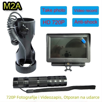 Infracrveni noćni uređaj za vid, 1x povećanje, objektiv 48 mm, učinkovit domet 200–400 m, težina 0,85 kg