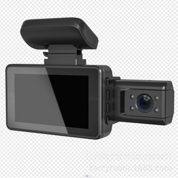 A88 dash cam za prednju i unutarnju kameru automobila, 1080p HD, infracrveno noćno snimanje, 140° široki kut, prednje i stražnje dvostruko snimanje, WiFi