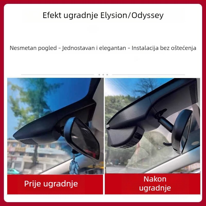 Honda Elysion/Jade autos kamera – tvornički original, bez žica, 4K Ultra HD noćni vid, model 2024