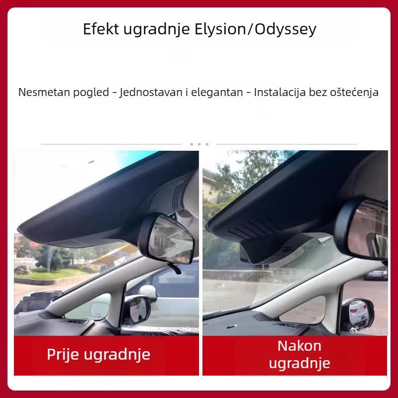 Honda Elysion/Jade autos kamera – tvornički original, bez žica, 4K Ultra HD noćni vid, model 2024
