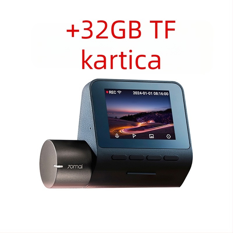 A510Lite dash kamera, 140° kut gledanja, 1600P, Wi-Fi, nadzor parkiranja, 2.0-inčni zaslon