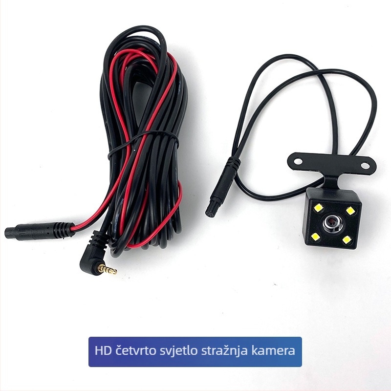 Beacon Road Stražnja kamera - 170° kut gledanja, 1080p, F1.6, Noćni prikaz, za ugradnju na stražnje staklo ili kućište svjetla registarske pločice