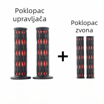 Set ručica za motocikl, guma, četiri dijela, FLD, prilagodljiva obrada
