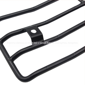 Zadnji nosač za motocikl Harley Softail XL883/1200 — metal, stražnja polica, Baybeten