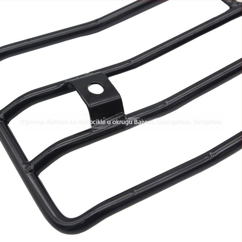 Zadnji nosač za motocikl Harley Softail XL883/1200 — metal, stražnja polica, Baybeten