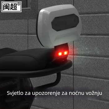 Motorska kaciga s upozoravajućim svjetlom i pametnim bočnim svjetlom (punjiva) – ABS; Tip proizvoda 21155187901; Stil Knight Protectors