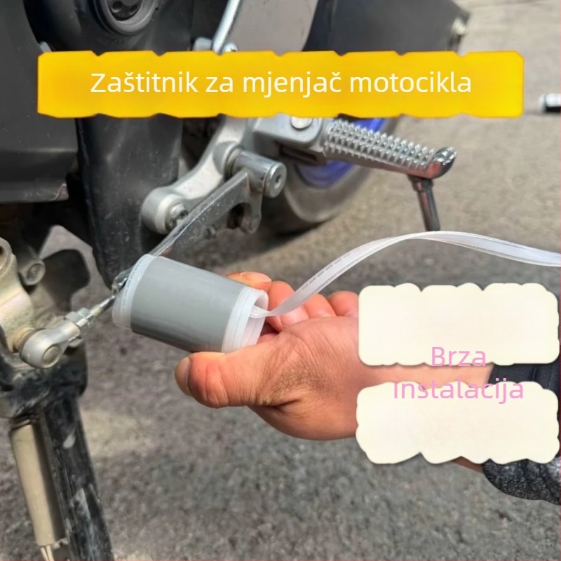 Kryt ručice mjenjača za motocikl, protuklizni silikonski zaštitni poklopac