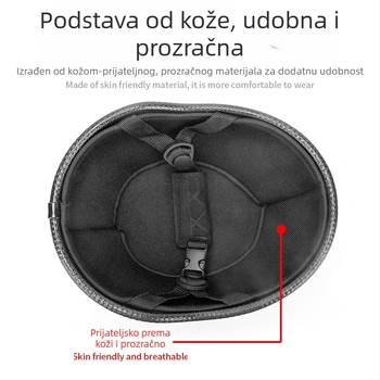 JS Retro kaciga Harley stila - polukaciga, unisex, sve sezone, PVC/ABS/pjena, električni motocikl