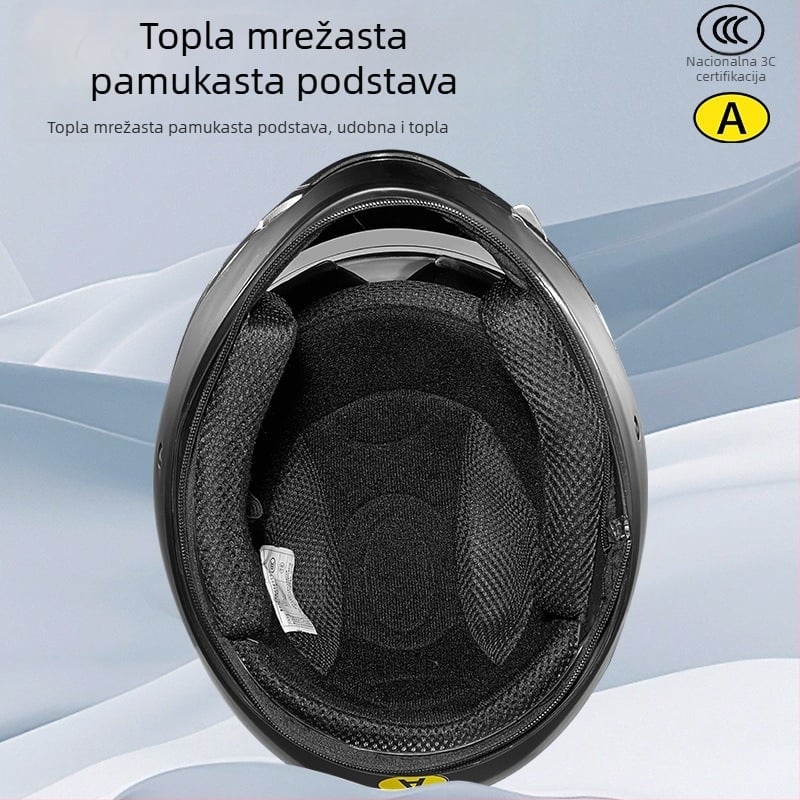 IRZR kaciga s punim licem od ABS-a za električne motocikle, 3C certificiranje (2024011105709132)