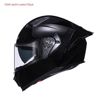 Kaciga Eternity Y80 za motocikle s potpuno zaštitom lica, dvostruki vizir, Bluetooth, za muškarce i žene, sve sezone