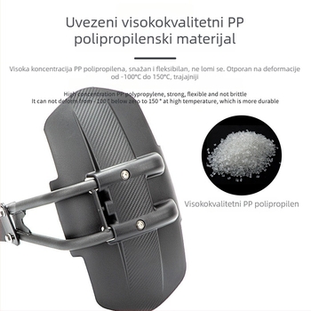 Retro universalni stražnji blatnik za motocikl – plastični nosač stražnjeg blatnika