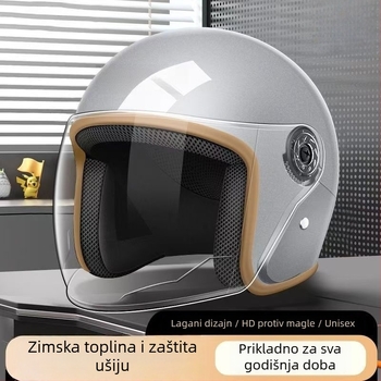 ABS 3/4 kaciga za električna vozila, univerzalna, za sve sezone, za svakodnevne vožnje