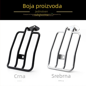Zadnja rama za motocikl Harley XL883/1200 – retro soft-tail dizajn, metalna nosilja za prtljagu