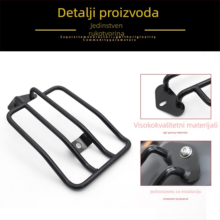 Zadnja rama za motocikl Harley XL883/1200 – retro soft-tail dizajn, metalna nosilja za prtljagu