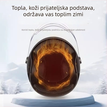 ABS 3/4 kaciga za odrasle — 3C certificirana, kaciga za sve sezone za električne motocikle, gradske vožnje