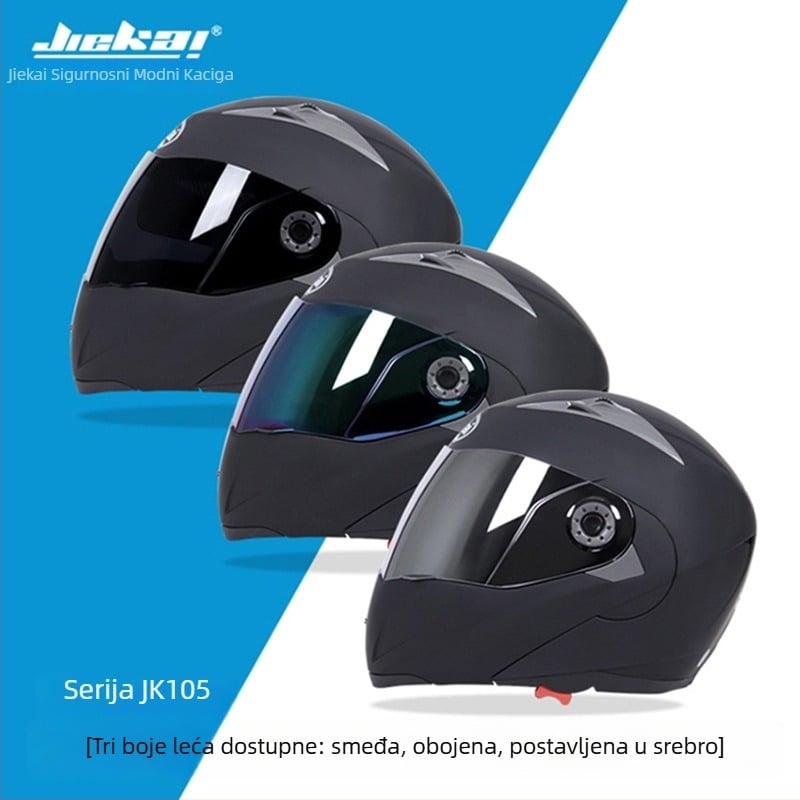 JIEKAI Knight Goggles kaciga leća – PC materijal, licencirana privatna marka