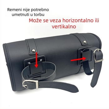 Kožne prednje i stražnje torbe, bočne torbe za motocikl, skuter, elektromično vozilo i bicikl