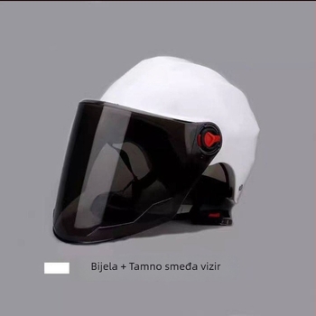 Kaciga za motocikl, kompozitna vlakna, pull-on stil, ljetna upotreba, putovanja, TCO99 certificirano