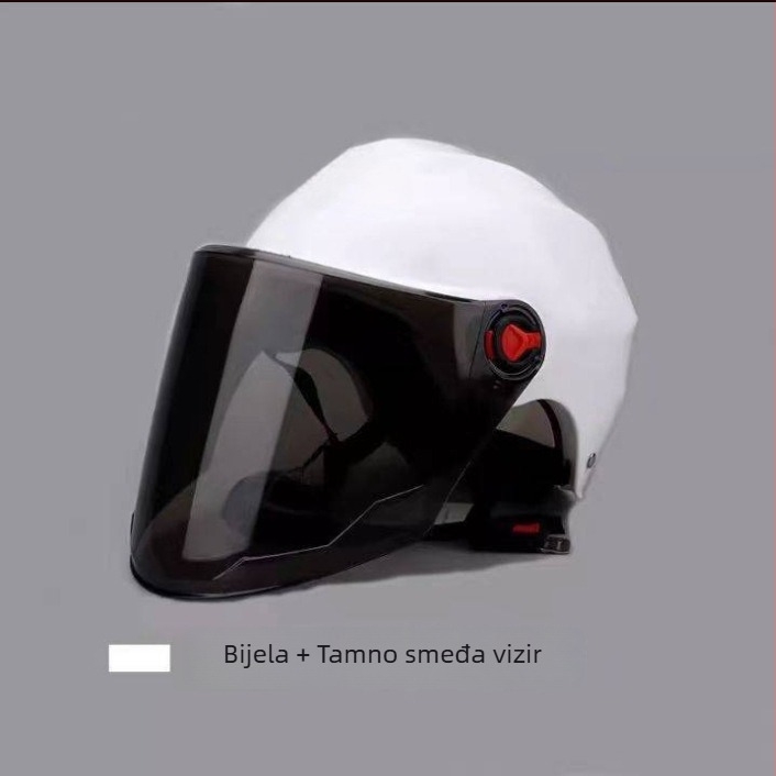 Kaciga za motocikl, kompozitna vlakna, pull-on stil, ljetna upotreba, putovanja, TCO99 certificirano