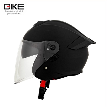 Kaciga za motocikl QIKE s 3C certifikatom, stil 3/4, ABS, univerzalni dizajn, sve sezone, za svakodnevnu vožnju