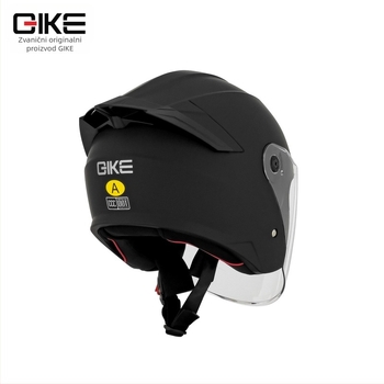 Kaciga za motocikl QIKE s 3C certifikatom, stil 3/4, ABS, univerzalni dizajn, sve sezone, za svakodnevnu vožnju
