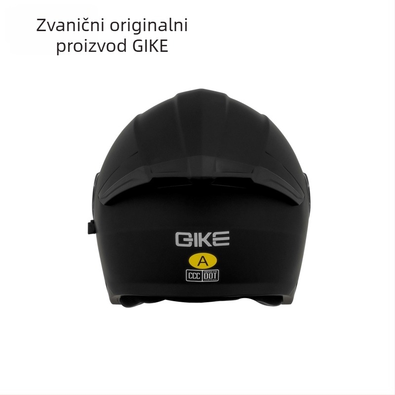 Kaciga za motocikl QIKE s 3C certifikatom, stil 3/4, ABS, univerzalni dizajn, sve sezone, za svakodnevnu vožnju