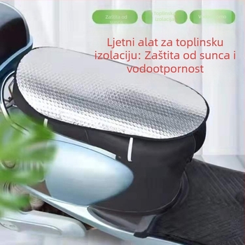 Izolacijska podloga za sjedalo električnog vozila – zaštita od sunca, vodootporna i toplinska izolacija; GRD001, branda Tianshuo, za električne motocikle (univerzalno)