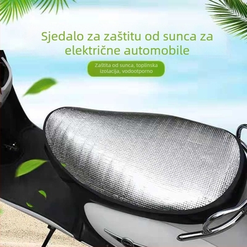 Izolacijska podloga za sjedalo električnog vozila – zaštita od sunca, vodootporna i toplinska izolacija; GRD001, branda Tianshuo, za električne motocikle (univerzalno)