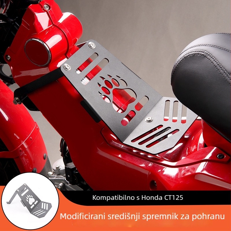 Ct125 srednje montirana polica za Honda CT125, marki JFG, model J-02-ct125 druge generacije, dodatak za modifikaciju