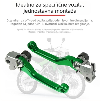 Klakson kočnice za motocikl KLX150/KLX250 (Off-Road) — YLF, prilagođena obrada