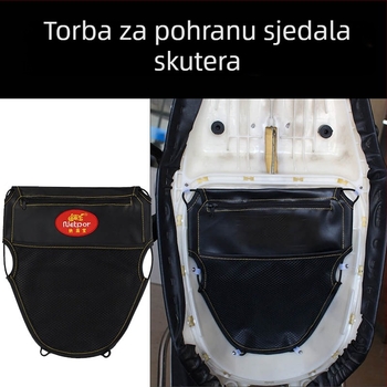 Torba s jastučem za sjedalo skutera — skladišna torba, prilagodljiva, branda An Responsibility